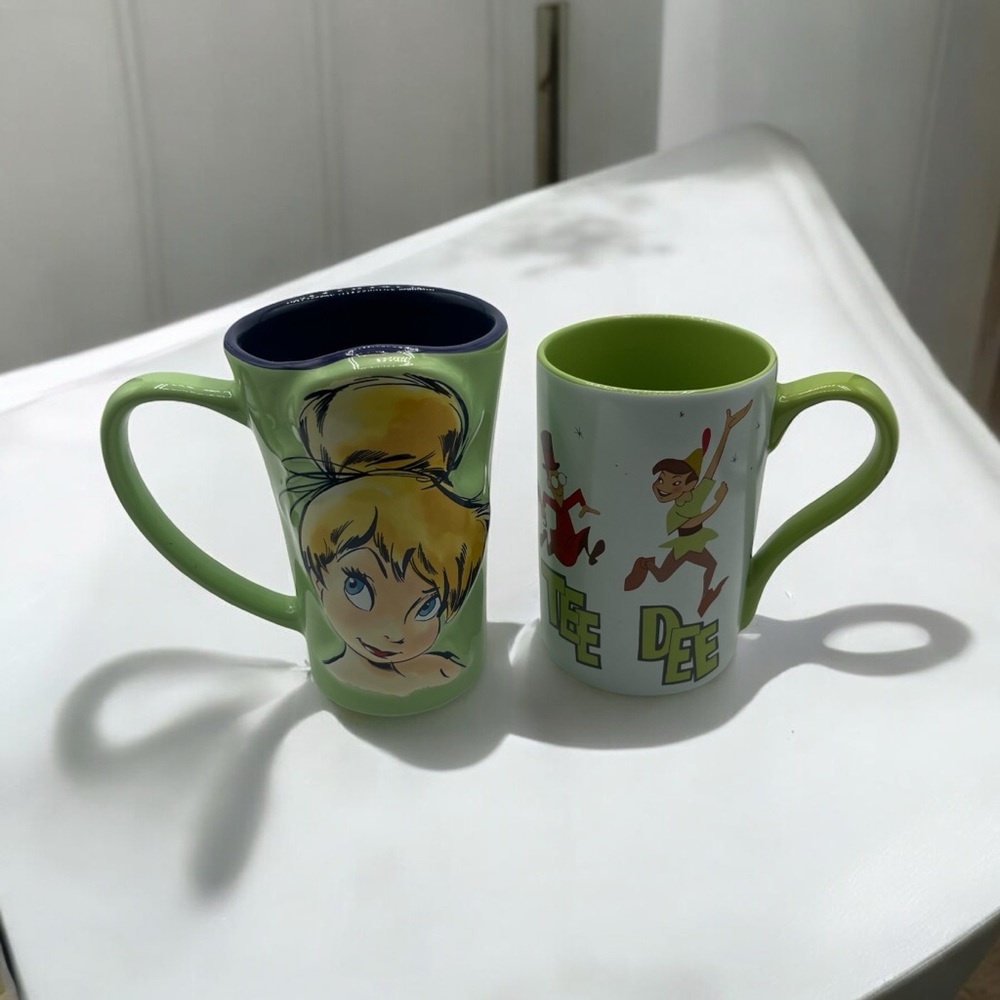 DISNEY PETER PAN & WENDY LOT DISNEY PETER PAN MUG SET – TINKER BELL & LOST BOYS